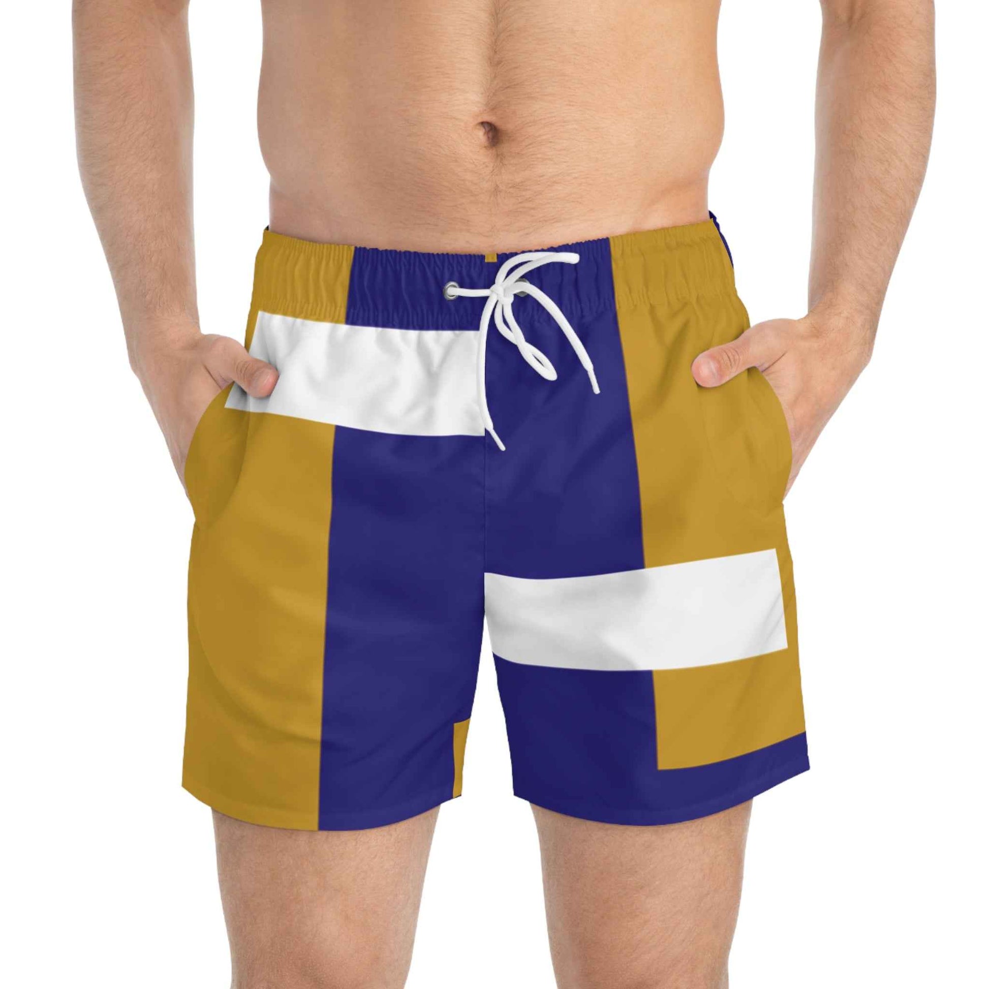 Feen Rill Navy Tide Swim Trunks