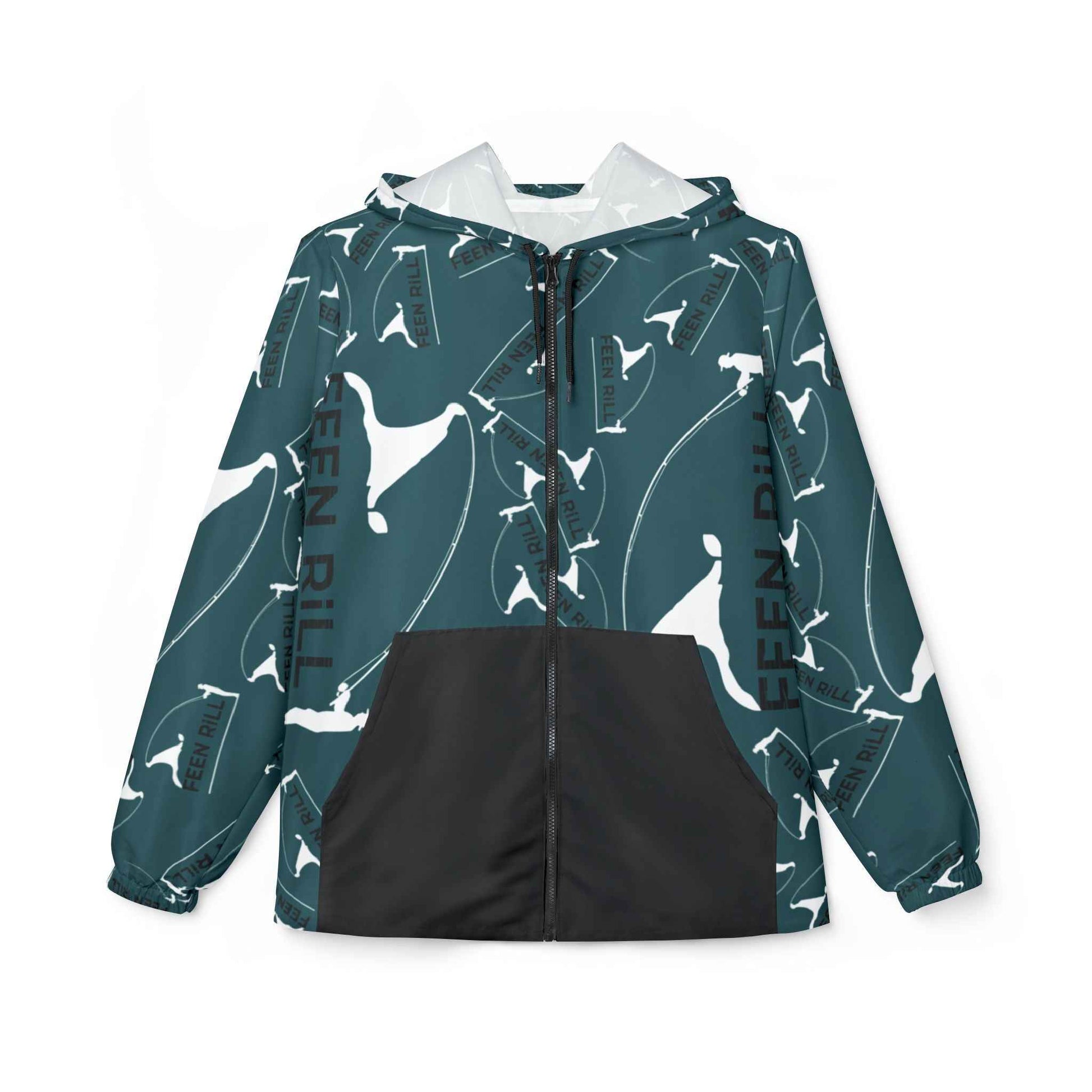 Feen Rill Deep Teal Windbreaker