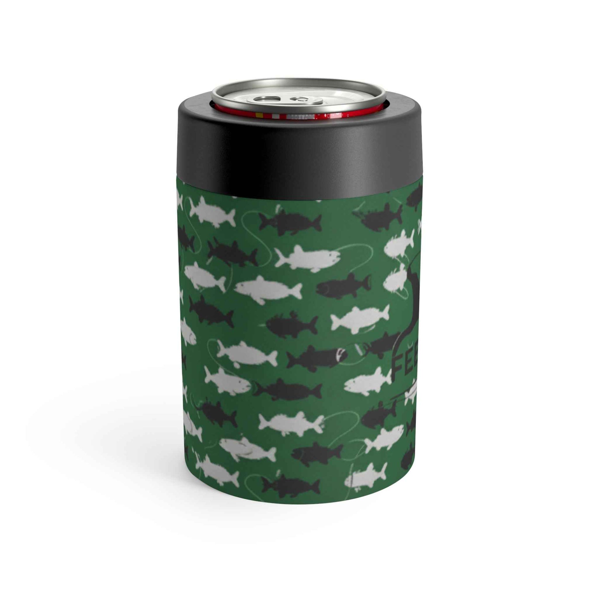 Feen Rill Hunter Green Fish Camo Thermal Fin Cozy