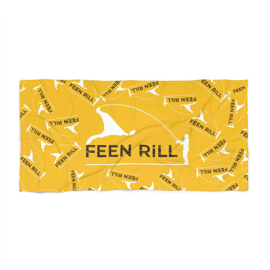 Feen Rill Yellow Beach Towel