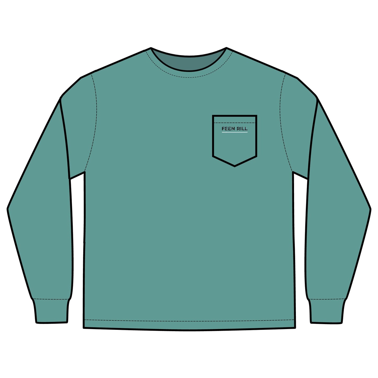 Feen Rill Long Sleeve Pocket T-Shirt