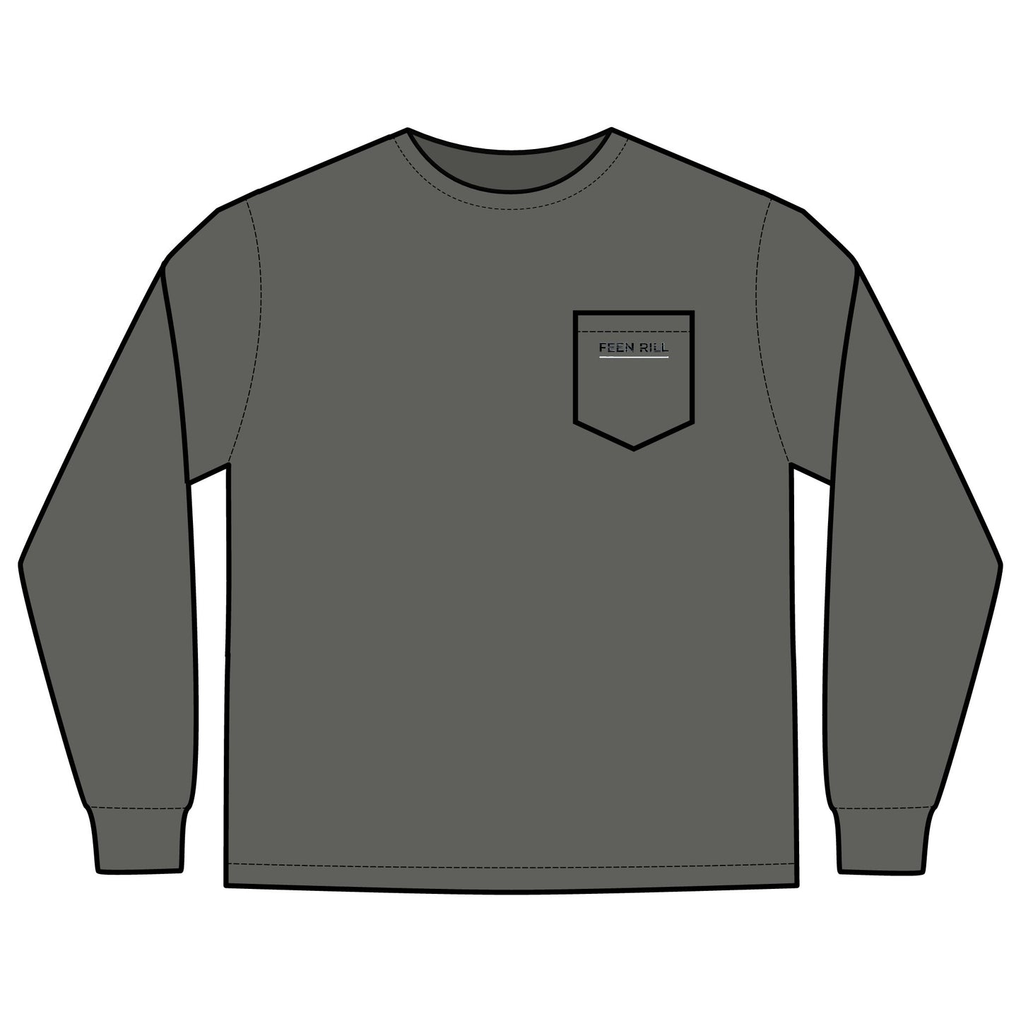 Feen Rill Long Sleeve Pocket T-Shirt