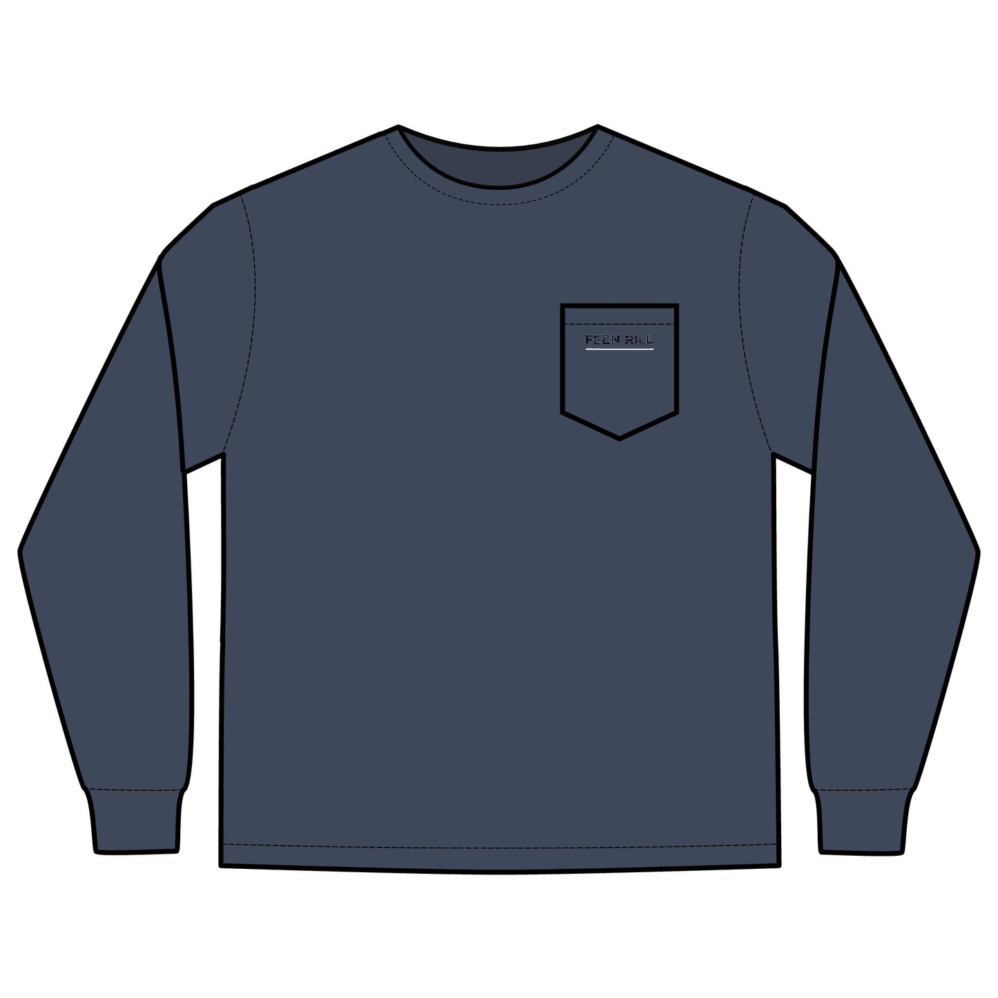 Feen Rill Long Sleeve Pocket T-Shirt