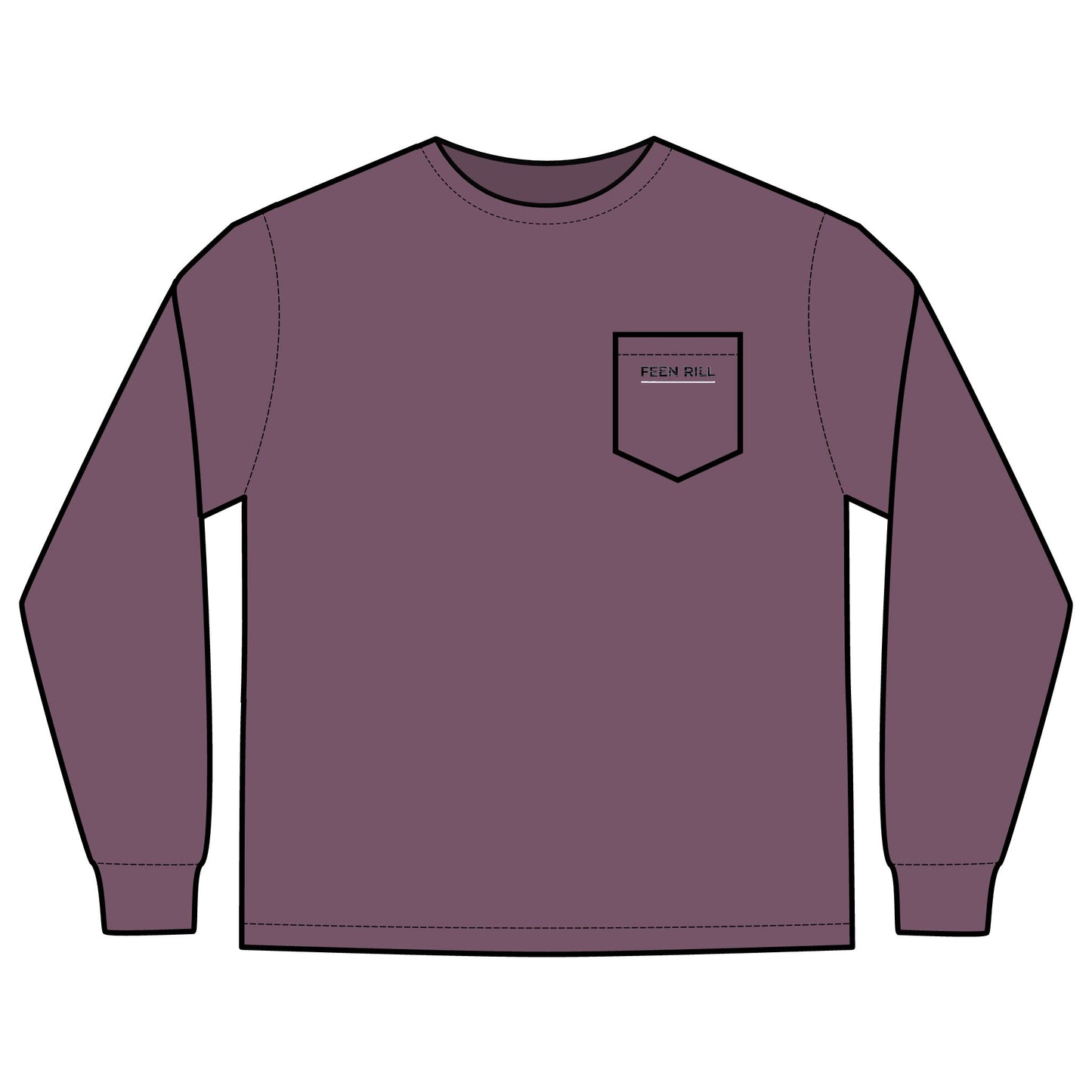 Feen Rill Long Sleeve Pocket T-Shirt