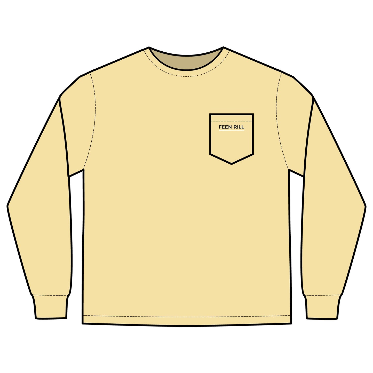 Feen Rill Long Sleeve Pocket T-Shirt