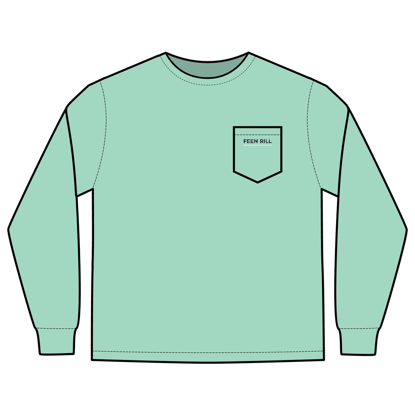 Feen Rill Long Sleeve Pocket T-Shirt