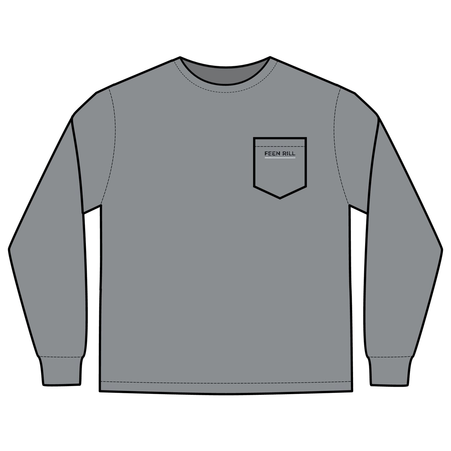 Feen Rill Long Sleeve Pocket T-Shirt