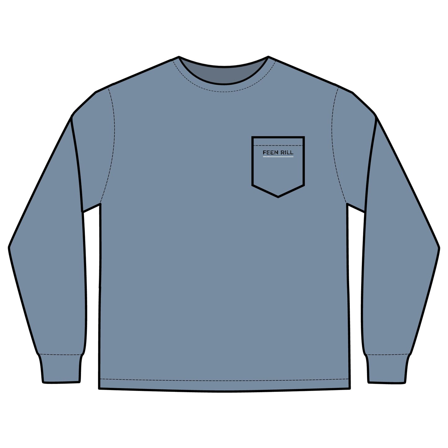 Feen Rill Long Sleeve Pocket T-Shirt