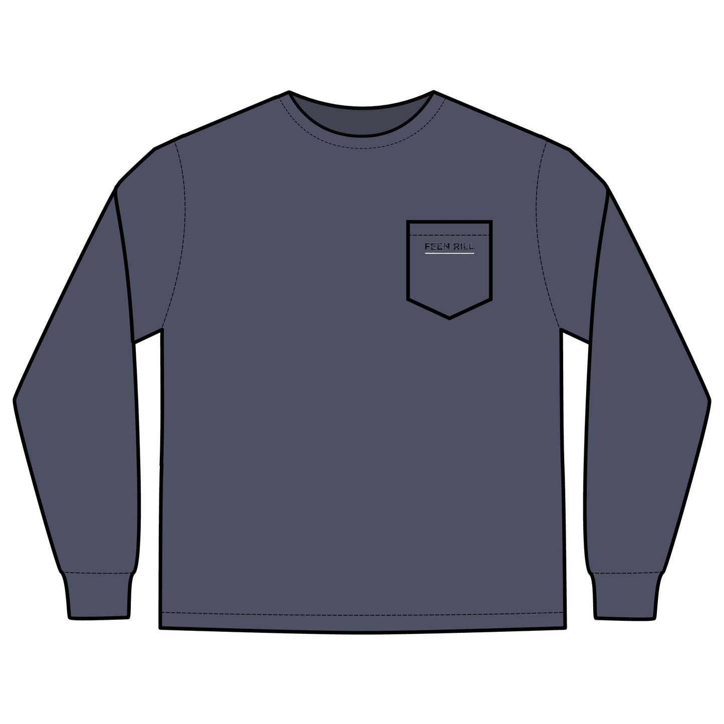 Feen Rill Long Sleeve Pocket T-Shirt