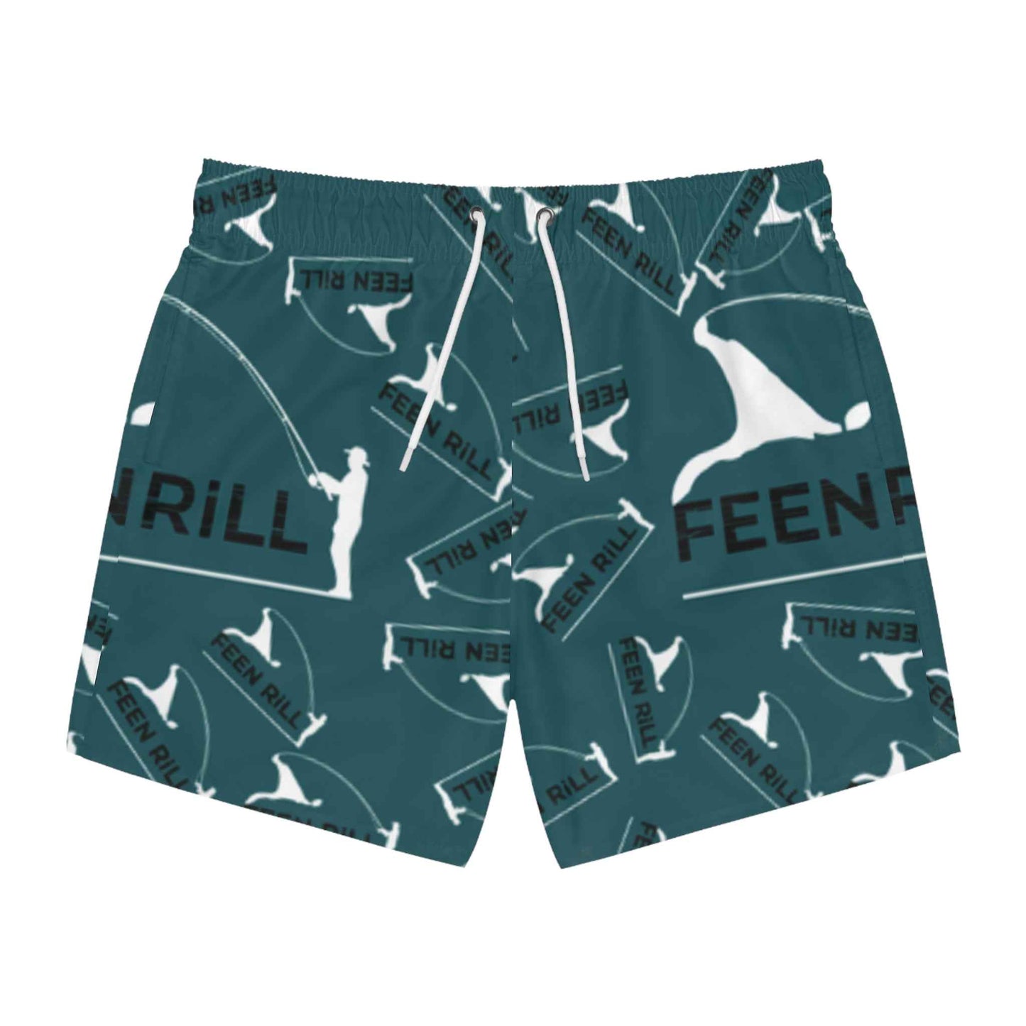Feen Rill Deep Teal Swim Trunks