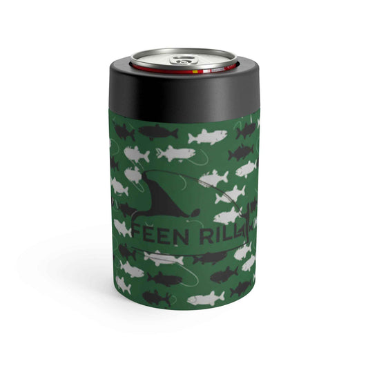 Feen Rill Hunter Green Fish Camo Thermal Fin Cozy