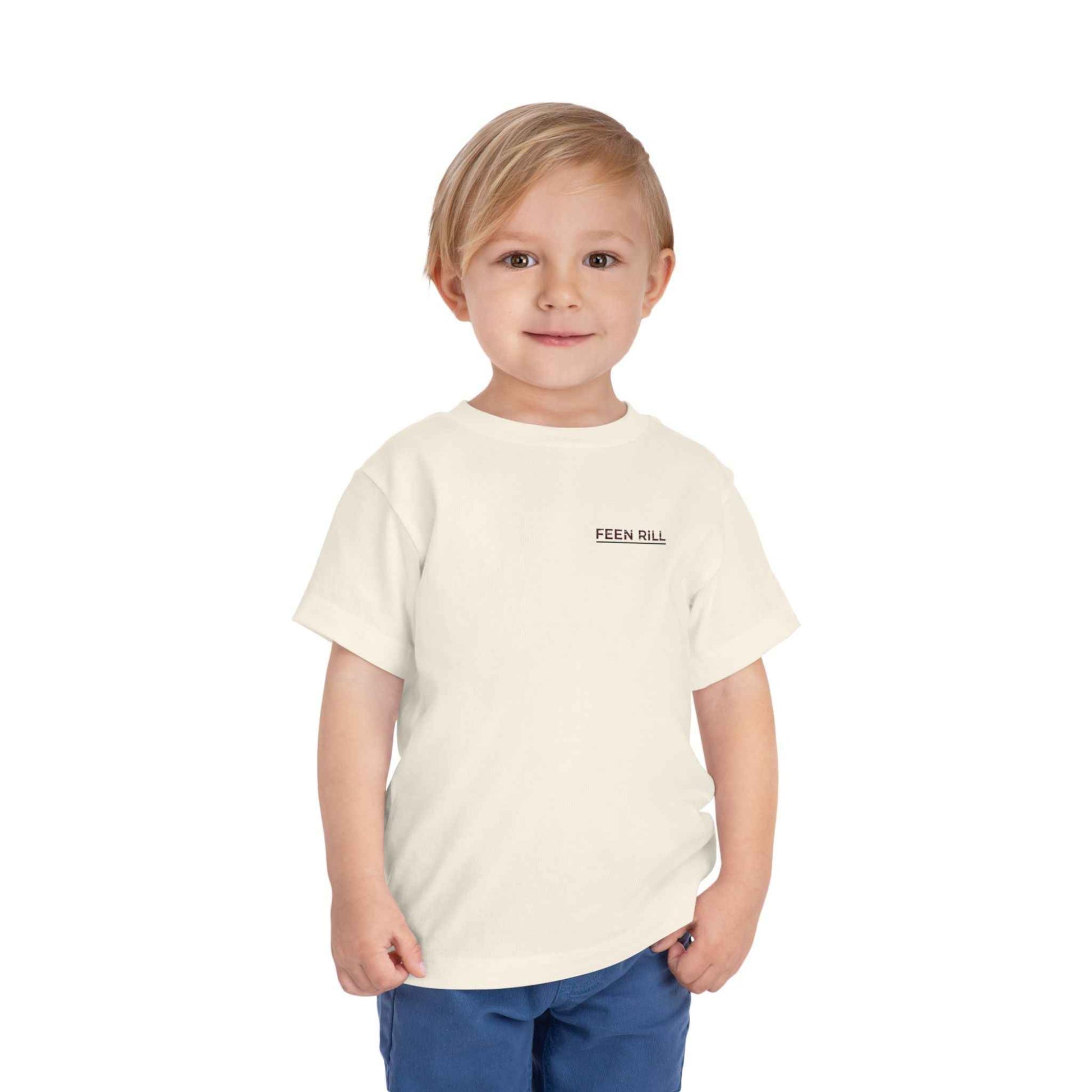 Original Feen Rill Toddler Tee Short Sleeve Shirt for Kids