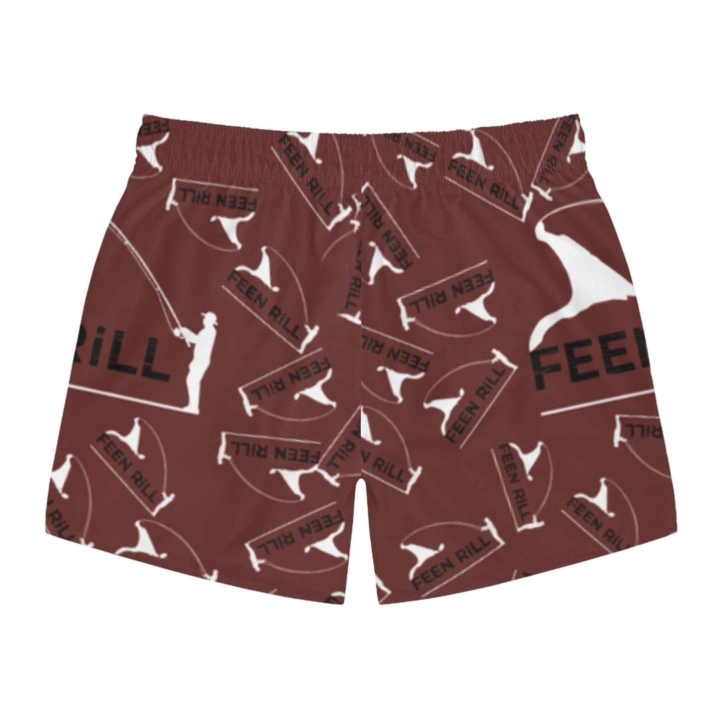 Feen Rill Burgundy Swim Trunks