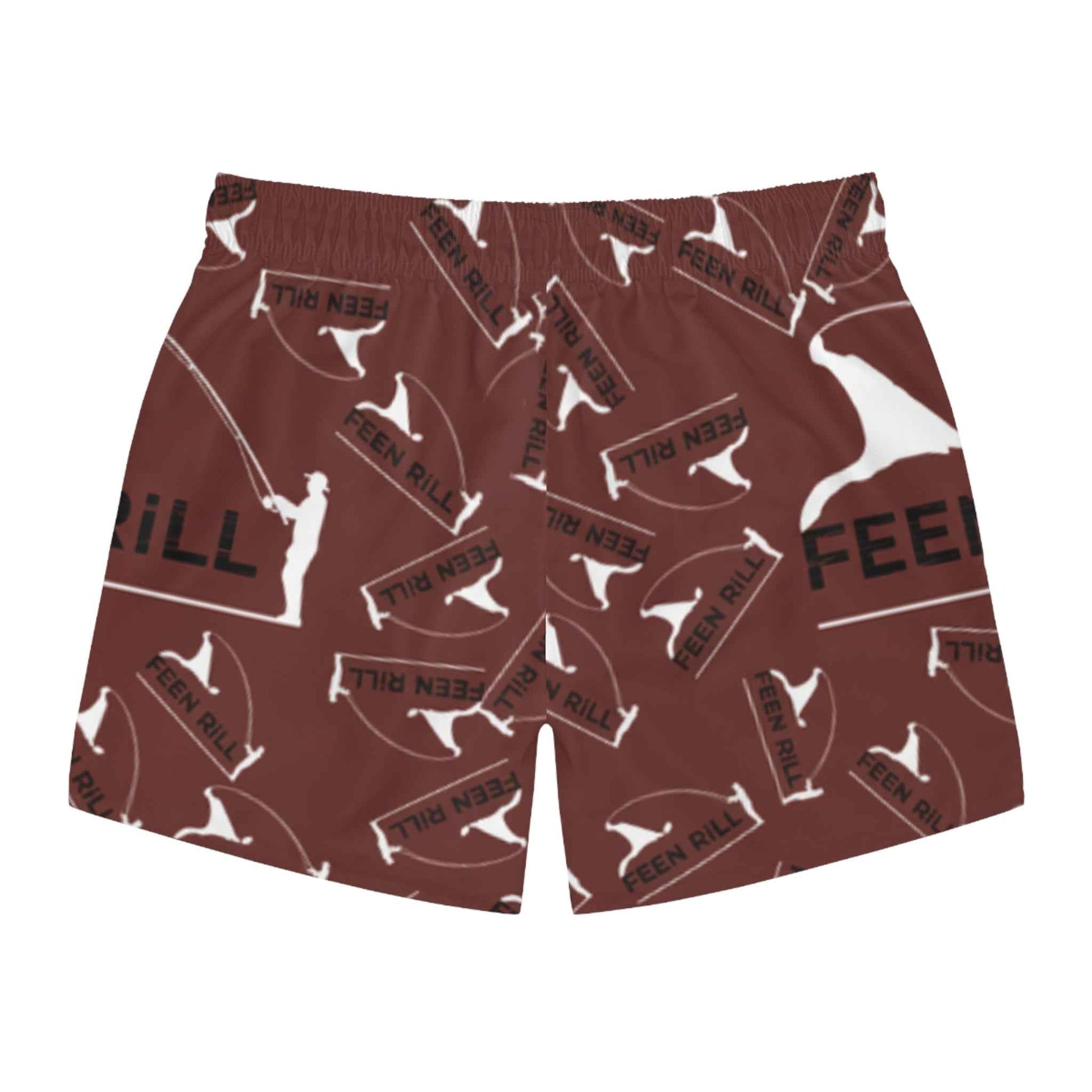 Feen Rill Burgundy Swim Trunks