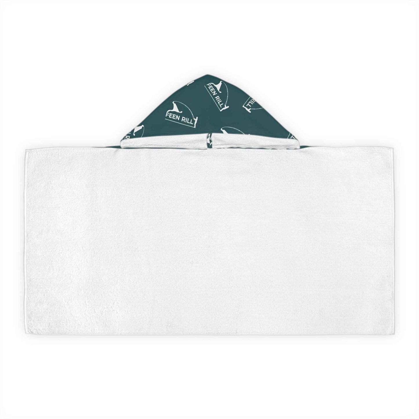 Feen Rill Deep Teal Youth Hooded Towel