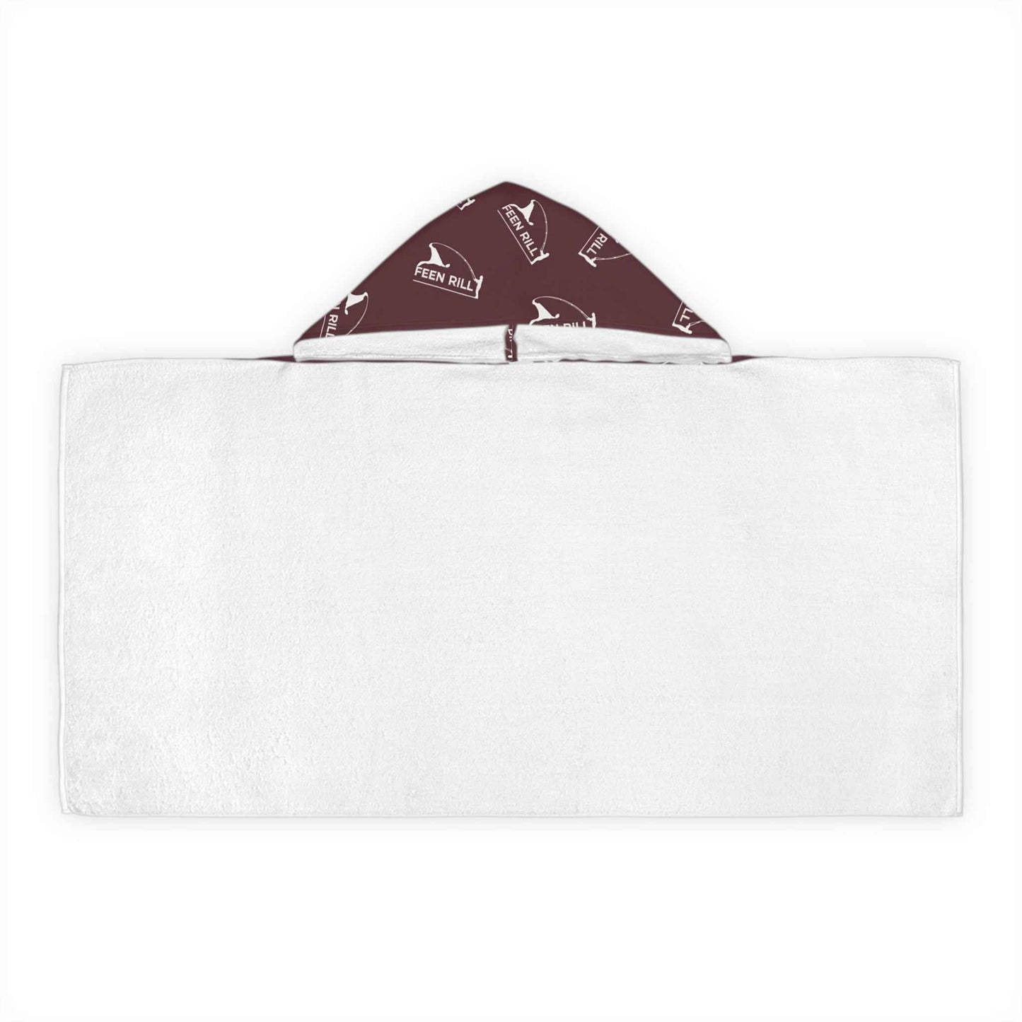 Feen Rill Burgundy Youth Hooded Towel