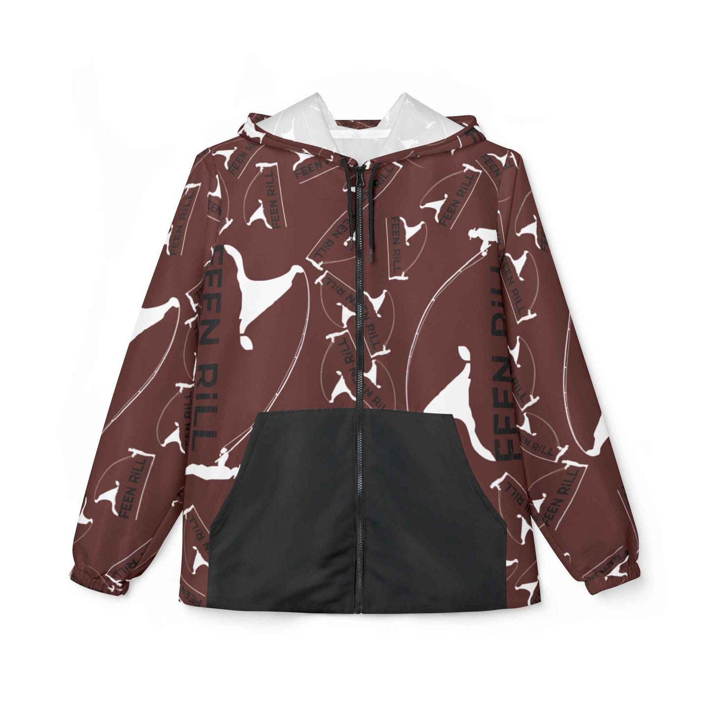 Feen Rill Burgundy Windbreaker