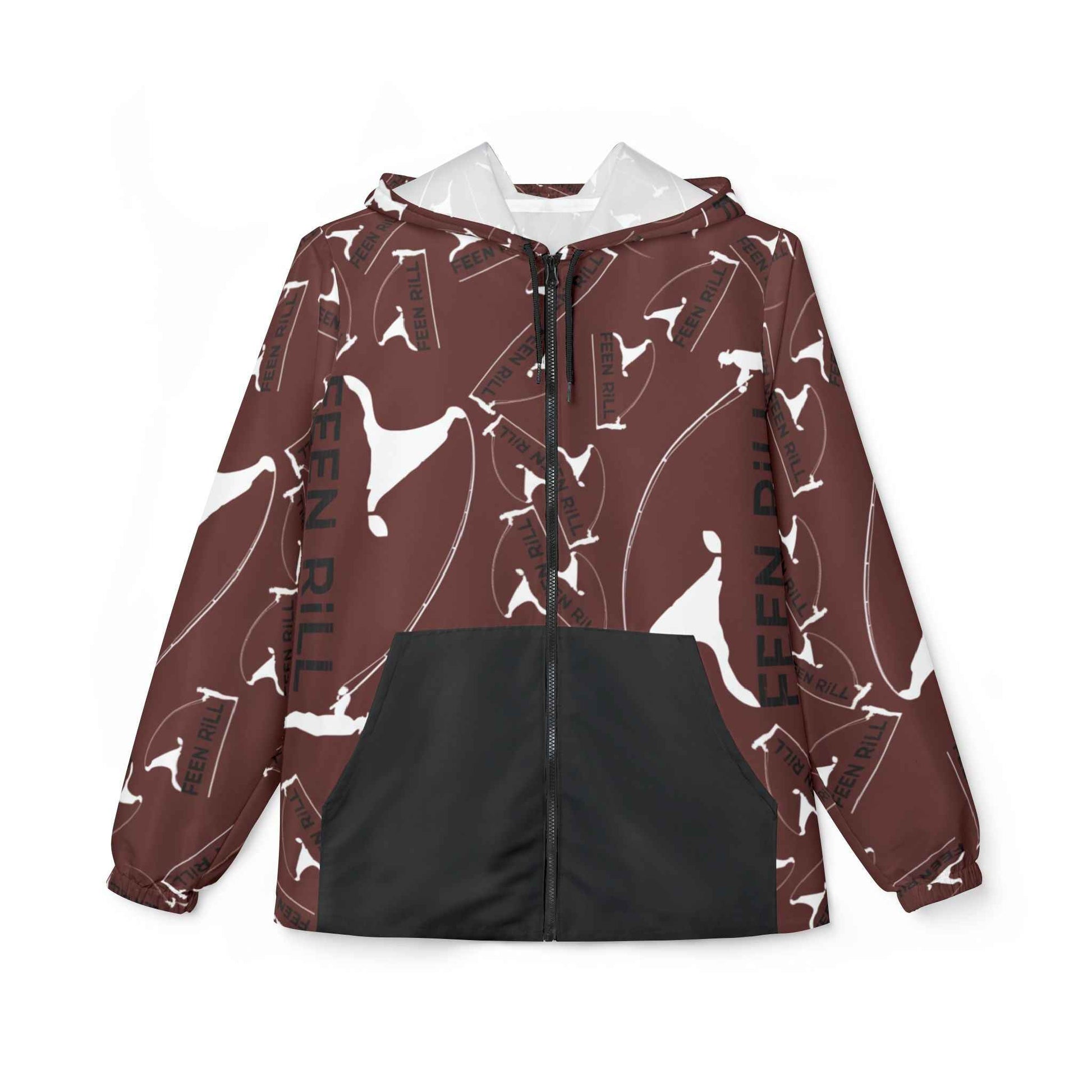 Feen Rill Burgundy Windbreaker