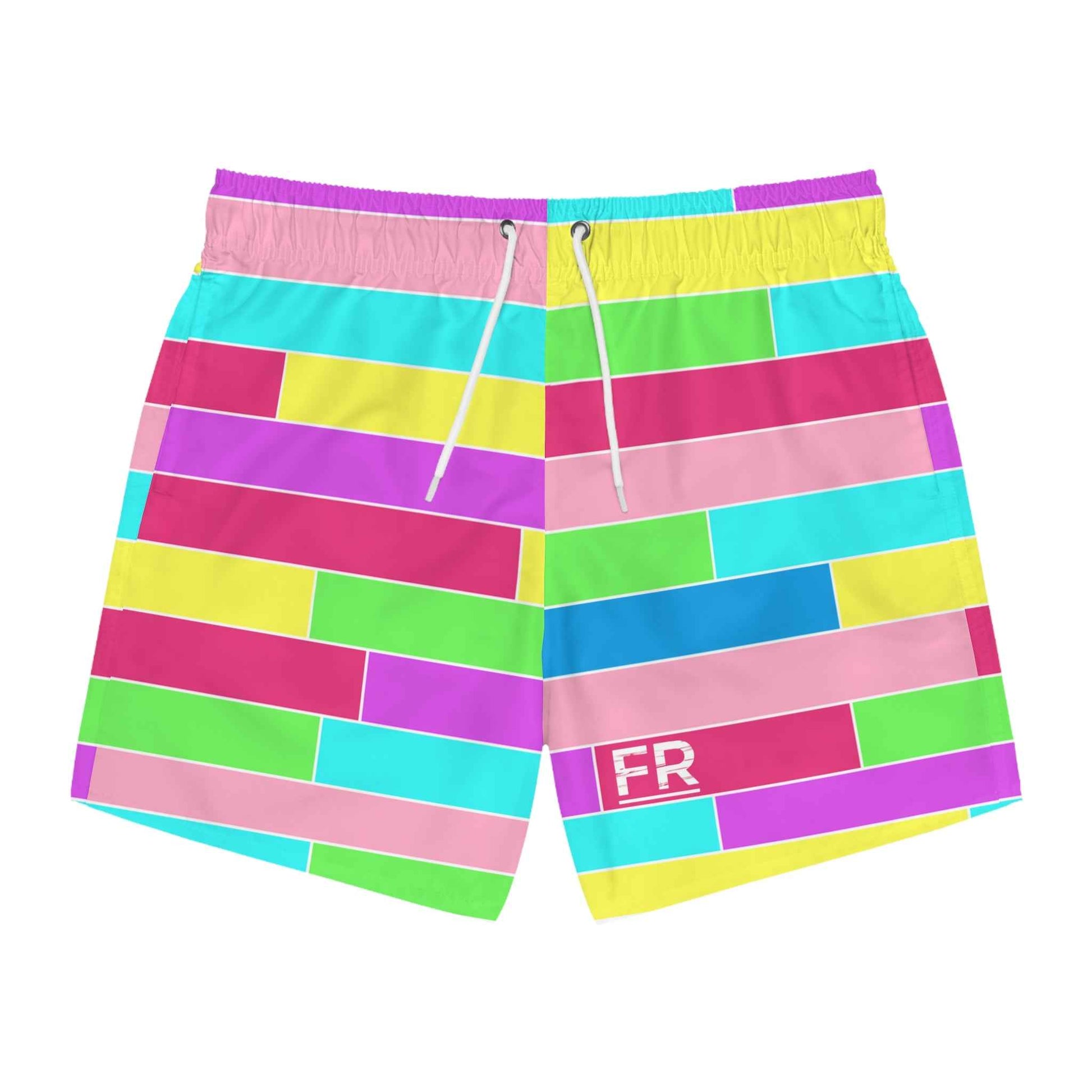 Feen Rill Rainbow Ripple Swim Trunks