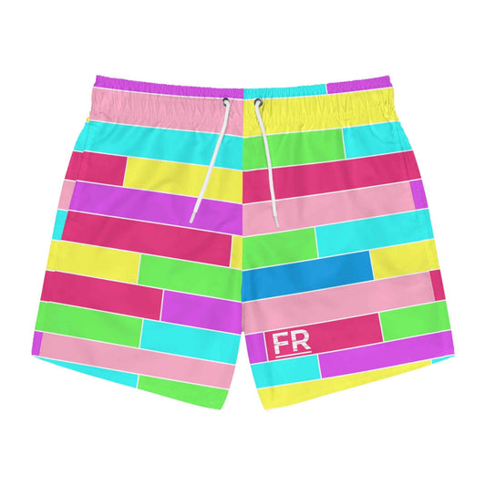 Feen Rill Rainbow Ripple Swim Trunks
