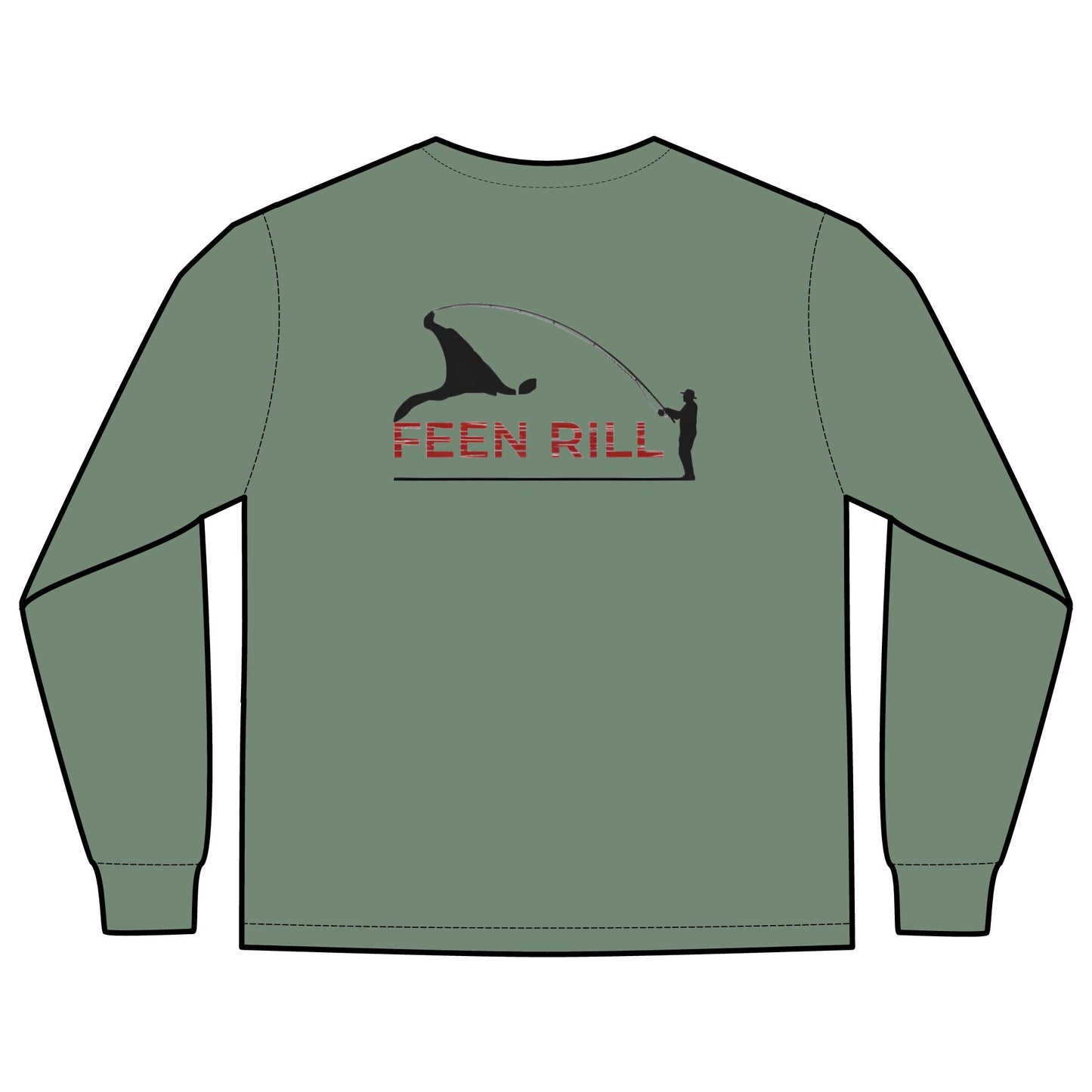 Original Feen Rill Long Sleeve Pocket T-Shirt