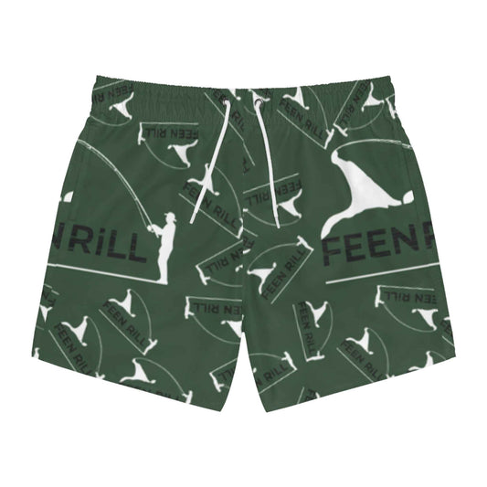 Feen Rill Hunter Green Swim Trunks