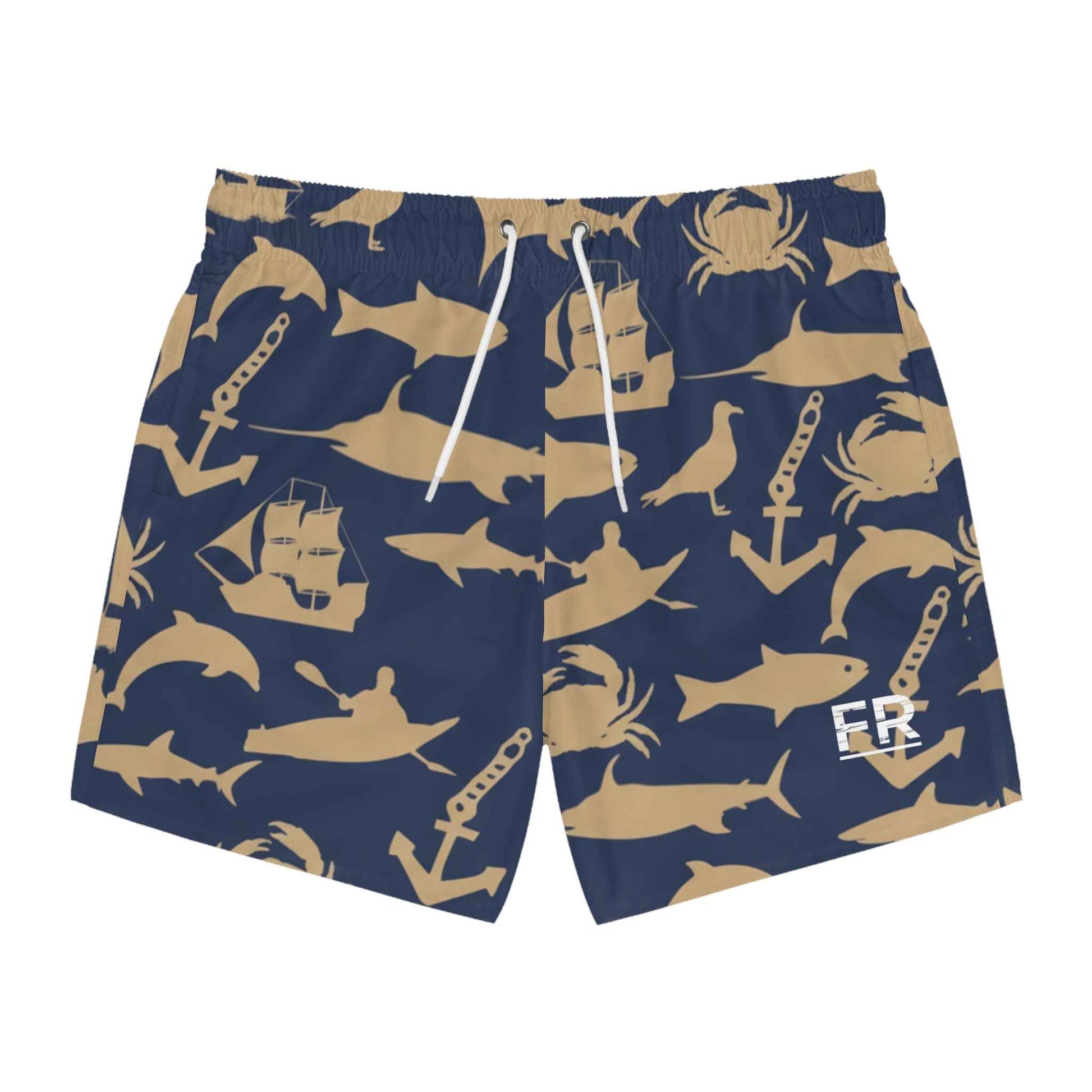 Feen Rill Navy Marine Swim Trunks
