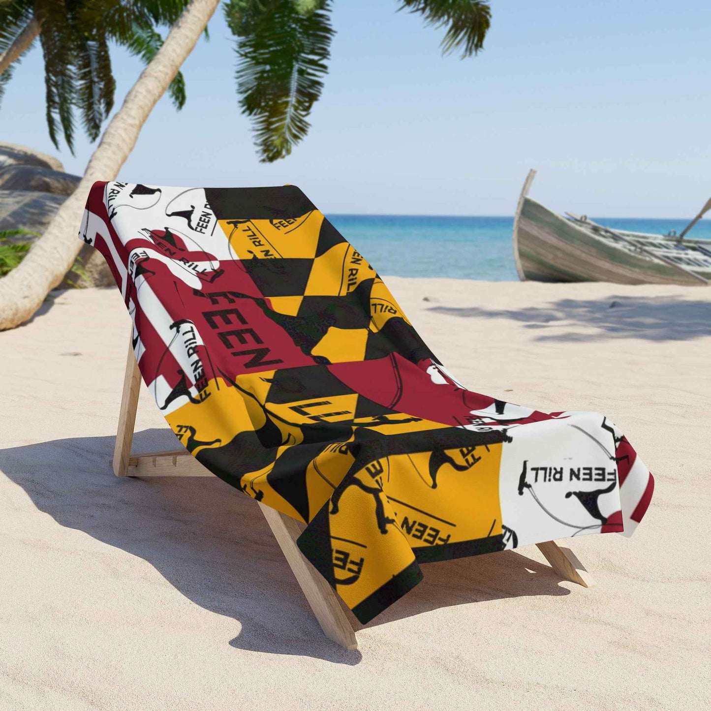 Feen Rill MD Beach Towel