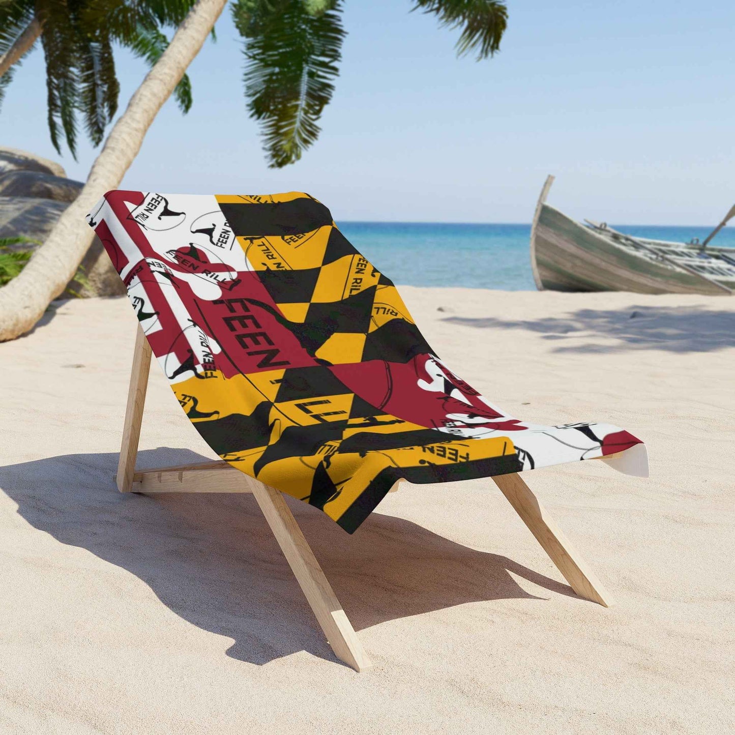 Feen Rill MD Beach Towel