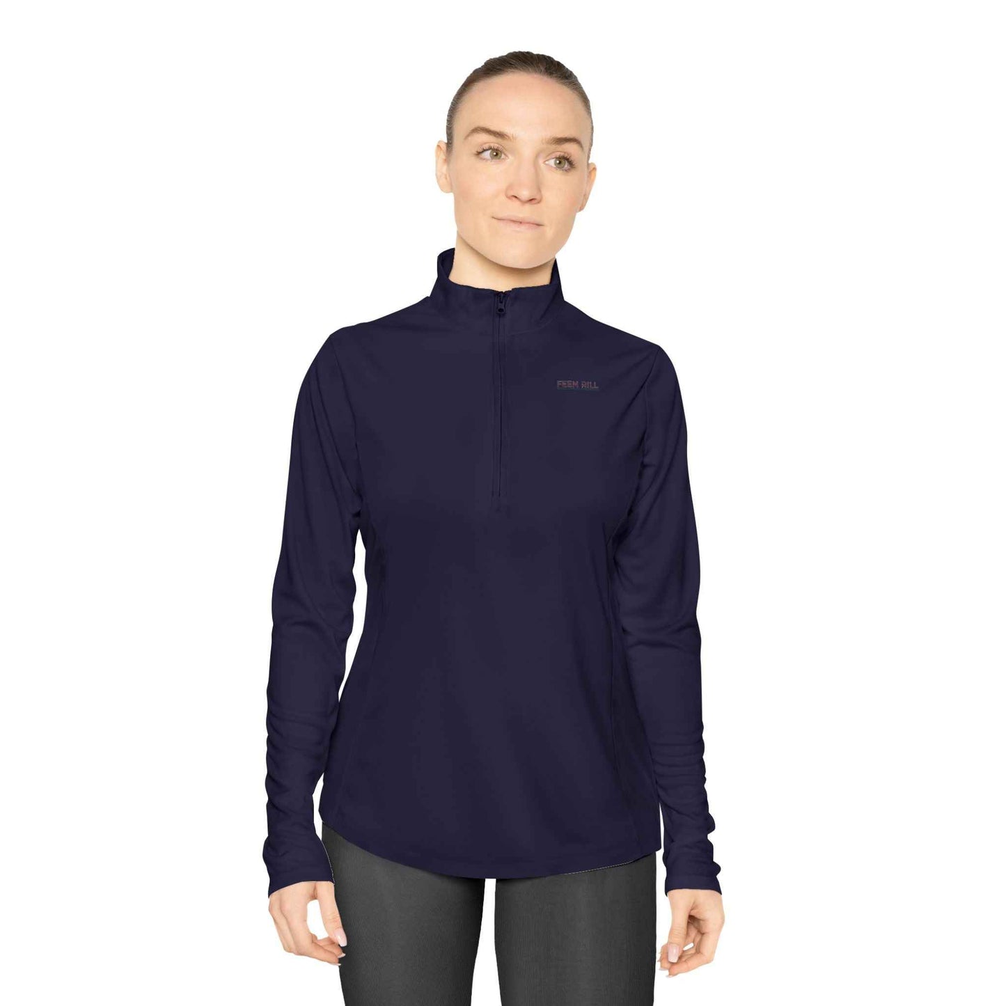 Original Feen Rill Ladies Quarter-Zip Pullover