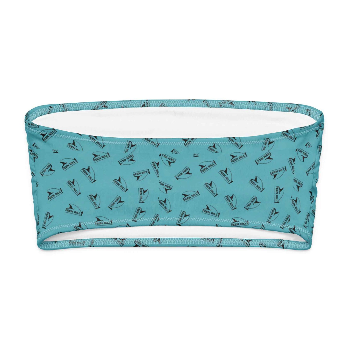 Recycled bandeau bikini top