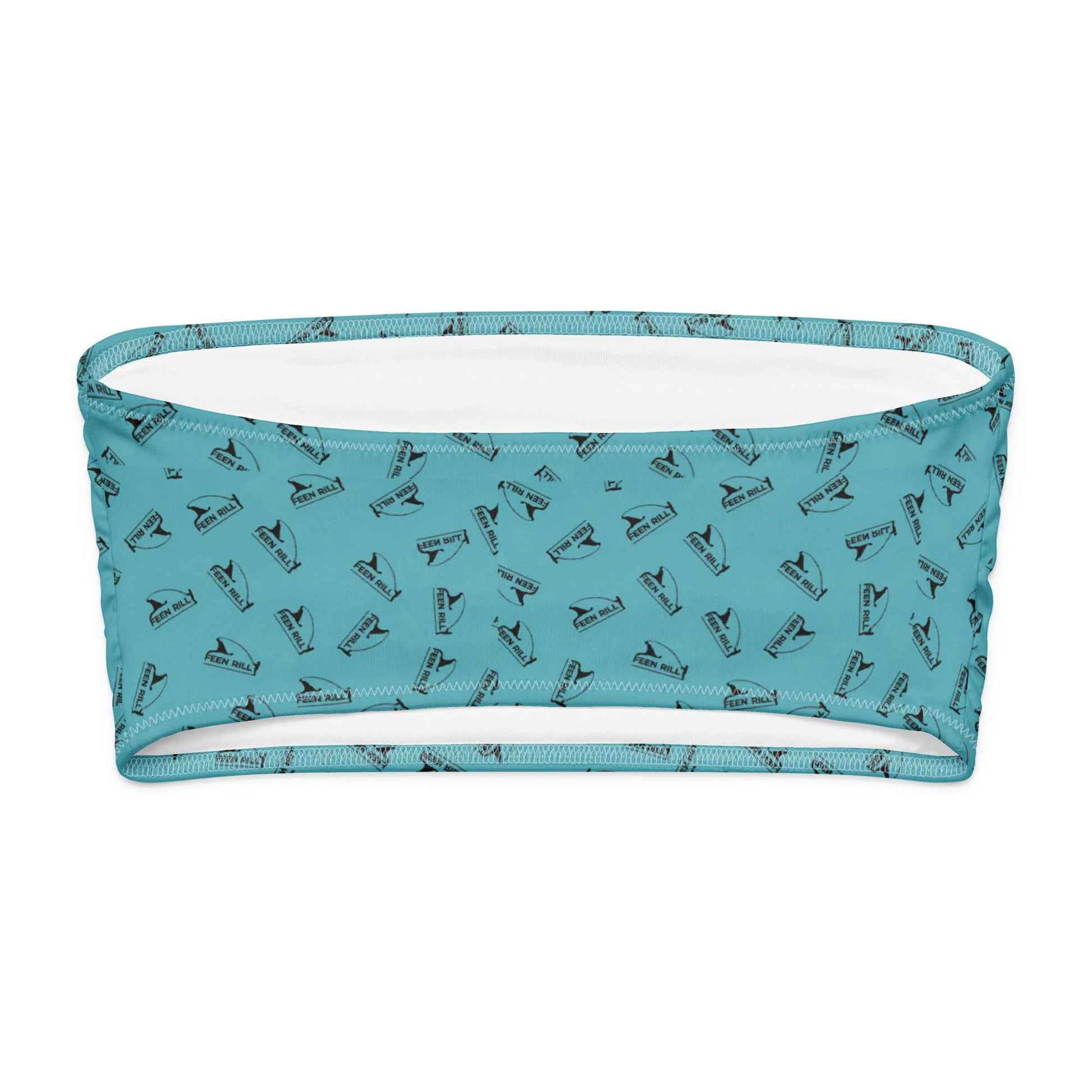 Recycled bandeau bikini top