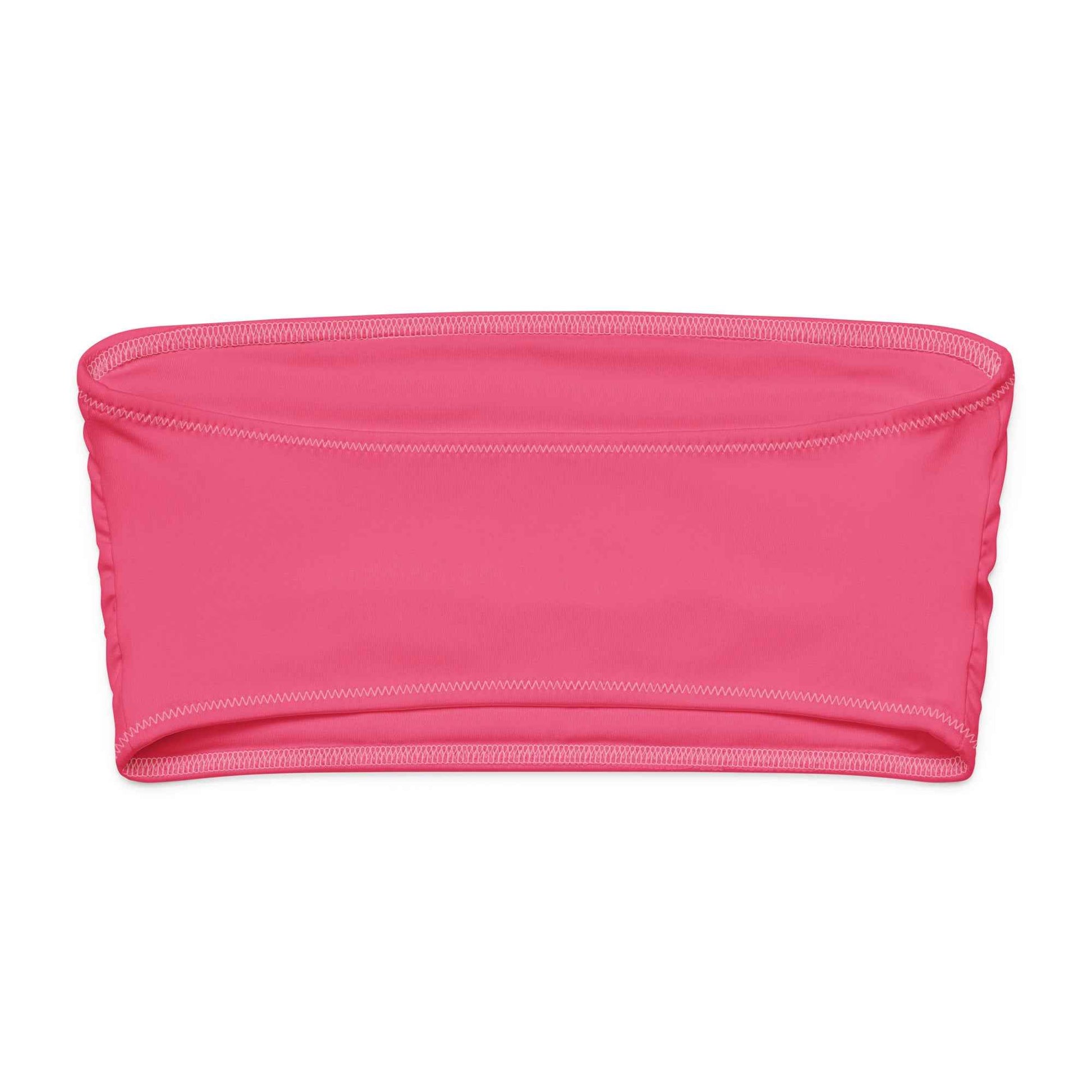 Recycled bandeau bikini top