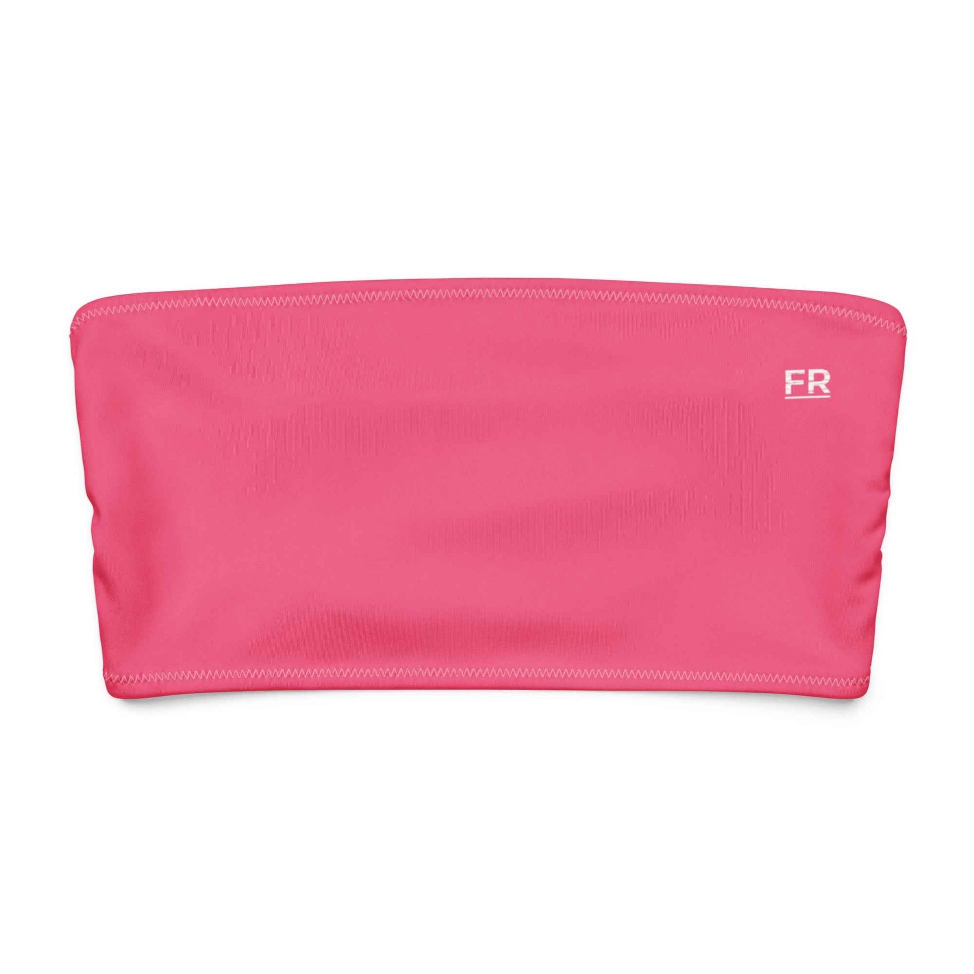 Recycled bandeau bikini top