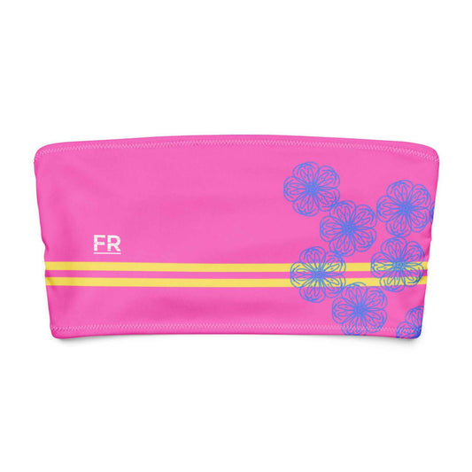 Feen Rill Petal Stripe string bikini top