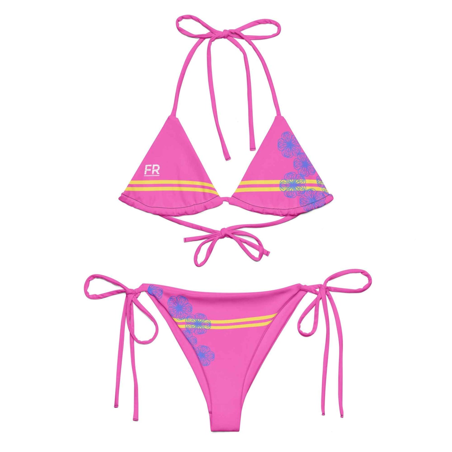 Feen Rill Petal Stripe string bikini