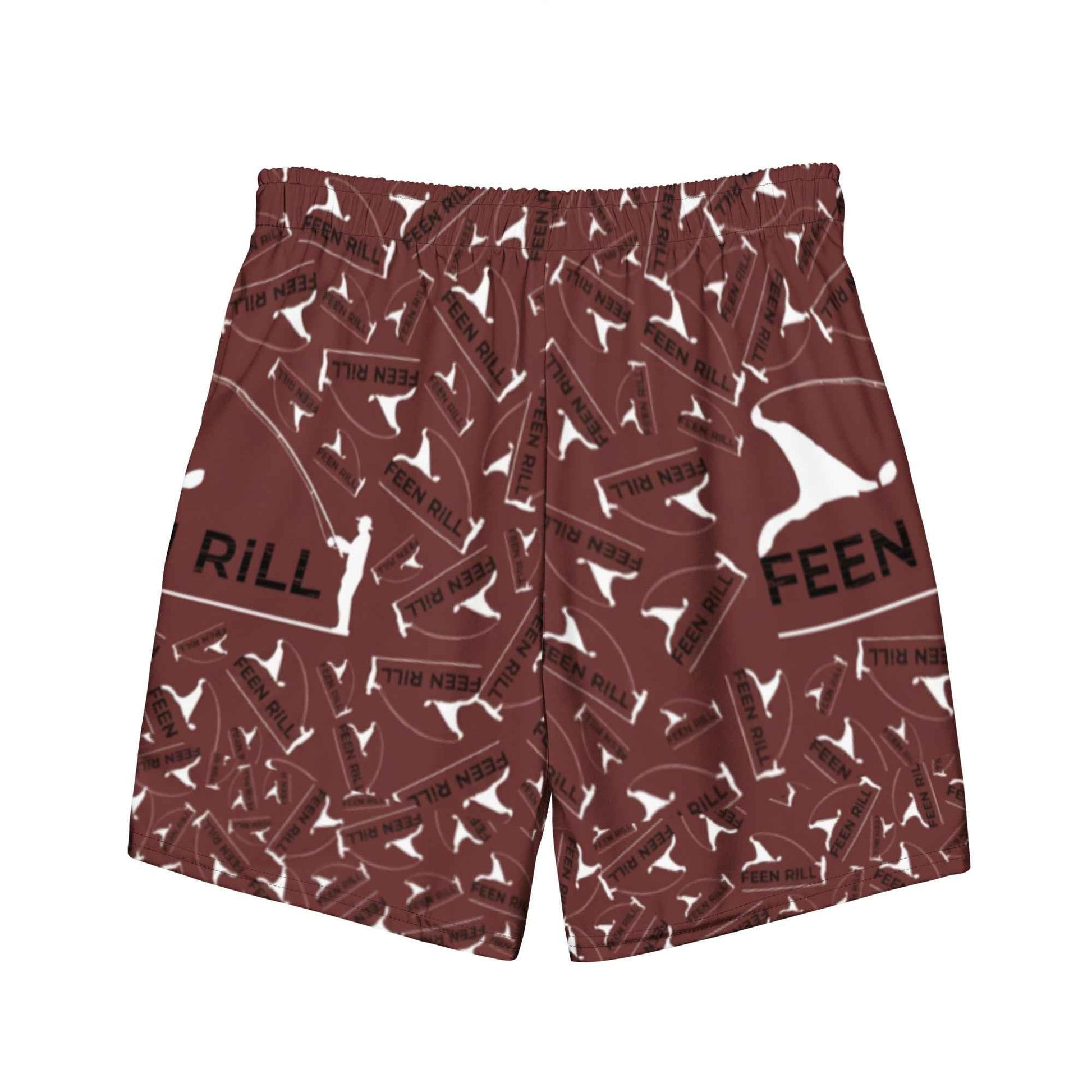 Feen Rill Burgundy Swim Trunks