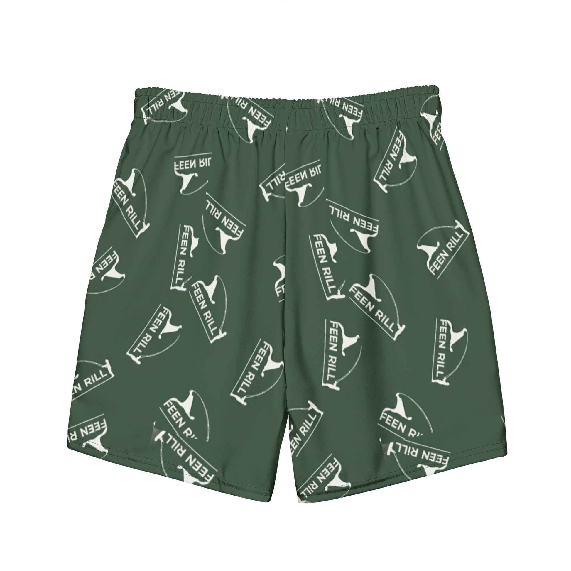 Feen Rill Hunter Green Swim Trunks