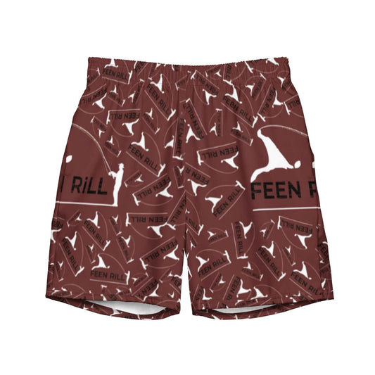 Feen Rill Burgundy Swim Trunks
