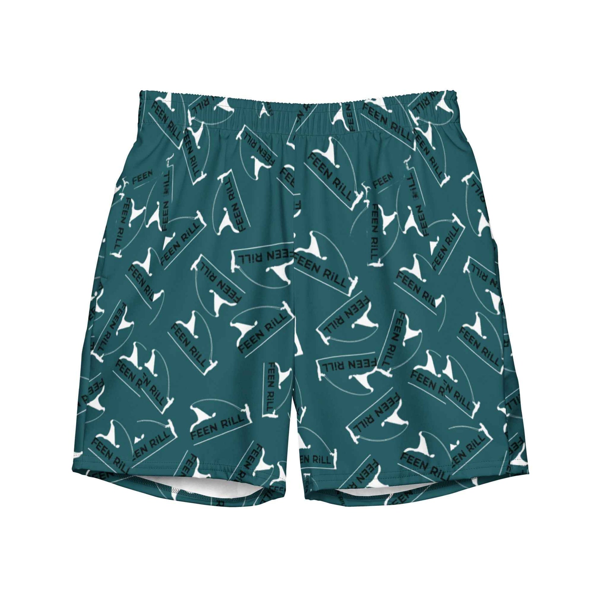 Feen Rill Deep Teal Swim Trunks
