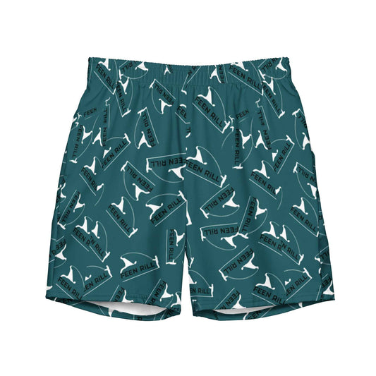 Feen Rill Deep Teal Swim Trunks