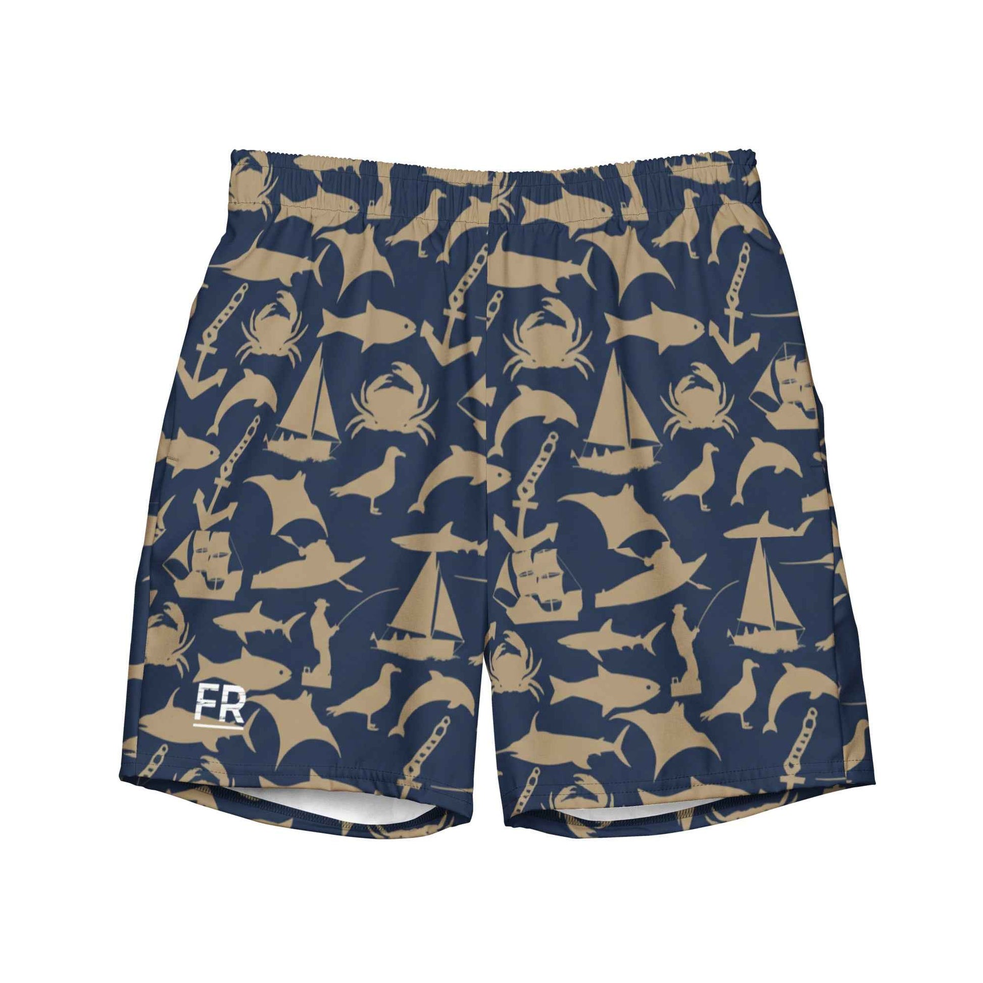 Feen Rill Navy Marine Swim Trunks