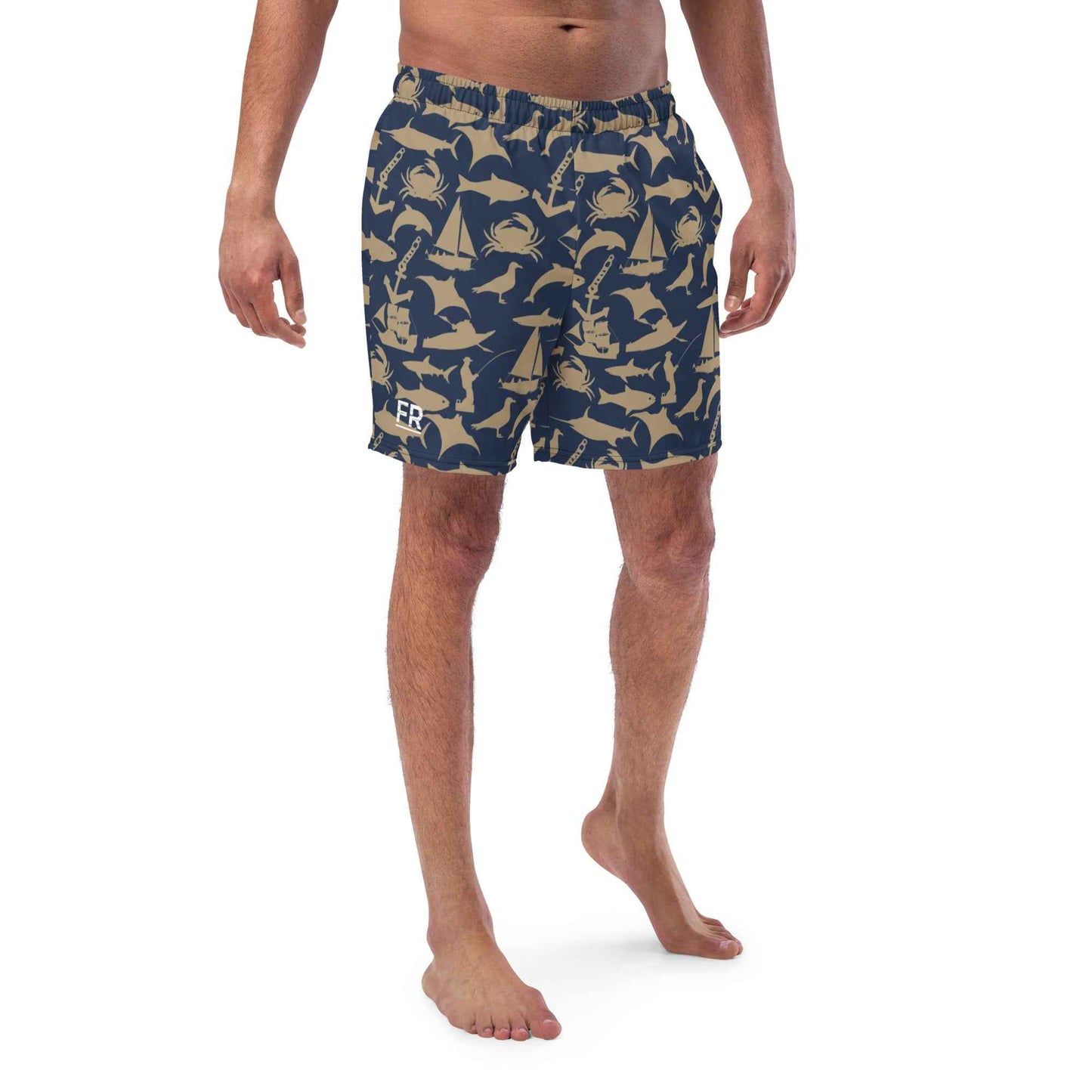 Feen Rill Navy Marine Swim Trunks